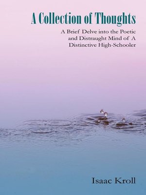 cover image of A Collection of Thoughts